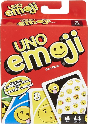Mattel uno emoji gioco - mattel, di