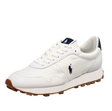 Ralph Lauren Trail 125 - Sneakers In Pelle Bianco - Taglia 40 [7 US 25.5cm]