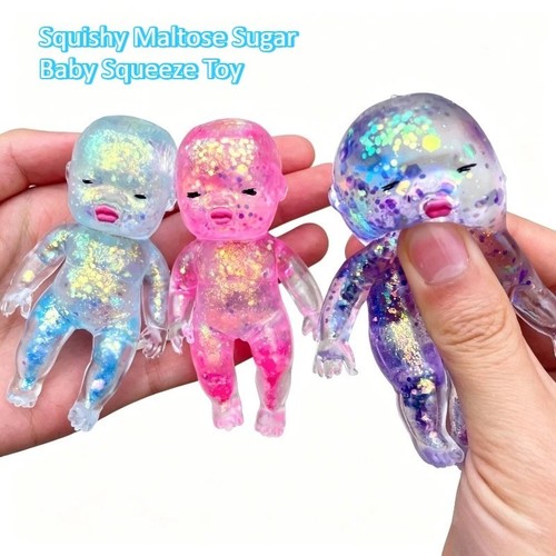 Sugar squishy glitter - glitter, baby