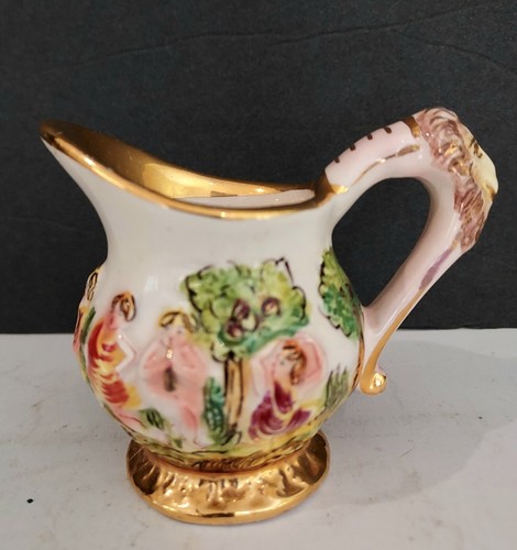 Capodimonte brocca creamer - capodimonte,