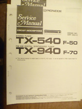 Pioneer TX-540, TX-940