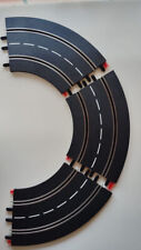 Carrera 124 132 - Lotto di 3 curve raggio 1 60°