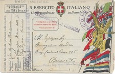 CAMPO OPERAI ITALIANI BASE INGLESE DI "CIMINO" - PIAZZA MARITTIMA DI TARANTO