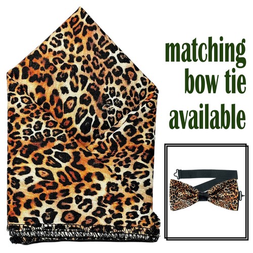 Foulard leopardo papillon - e,