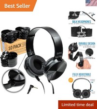 Confezione da 10 cuffie on-ear