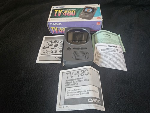 Nuovo vintage casio 480 - nuovo, tv-480