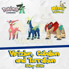 Virizion Cobalion e Terrakion