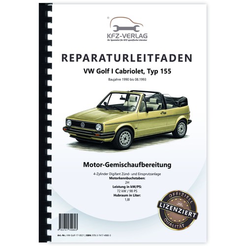 Golf 155 cabrio 1990 1993 - vw, 1