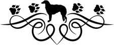 Adesivo auto BASENJI sticker