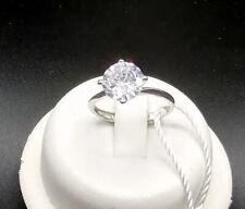 2,00 CT ANELLO SOLITARIO IN ORO BIANCO 18 KT TIT 750 E BRILLANTE
