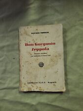 Vecchio Libro Don Gorgonio Zeppola Raffaele Fiorillo 1935 Ed. Clet M01