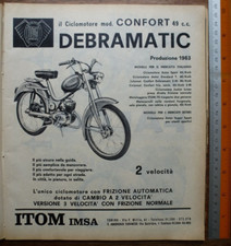 Advertising moped DEBRAMATIC