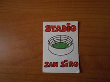ricambio x gioco da tavolo-FOOTBALL IL CALCIO MERCATO-CARTA STADIO SAN SIRO