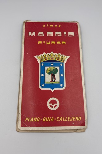 Mappa vintage almax - almax, madrid