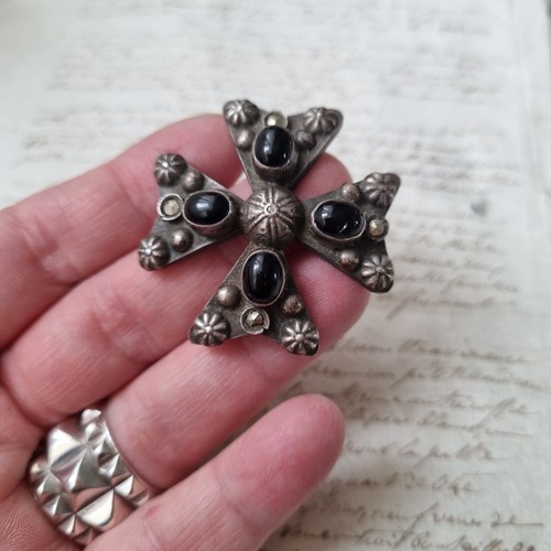 Croce malta argento - croce,