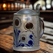 Antica birra con coperchio Art