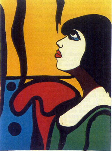 Pompeo borra figura donna - pompeo, borra,