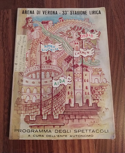 Lirica autografo mario del - lirica,