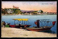 Cartolina Angera /Lago