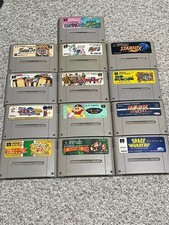 Lotto giochi Super Famicom SFC 13 PEZZI NTSC-J SNES retro giochi bundle