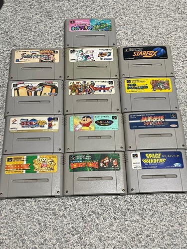 Lotto giochi super famicom sfc - giochi,