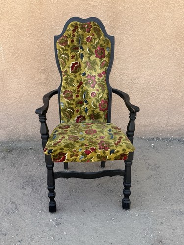Poltrona vintage legno - poltrona,