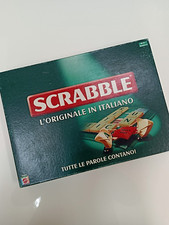 Scrabble (Scarabeo) L'ORIGINALE IN ITALIANO gioco in scatola Mattel anni 2000