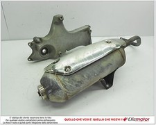 SCARICO MARMITTA MODIFICATO + STAFFA SUPPORTO * APRILIA SPORTCITY 200 2004-2006