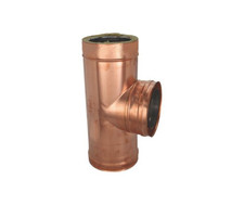 COPPER T-tee fitting double