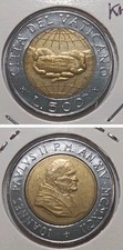 Città del Vaticano 500 lire