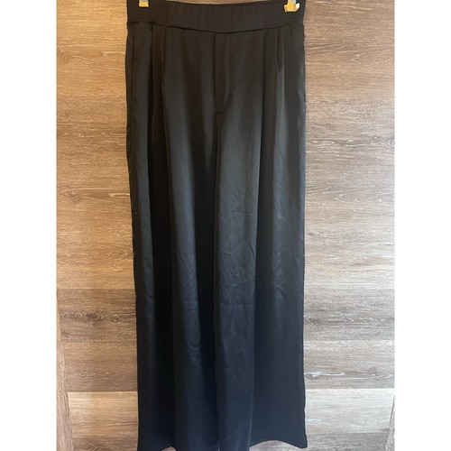 Pantalone zara nero raso - zara, tg
