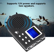 Esca da caccia per uccelli MP3 uccellini lettore audio altoparlante animale dispositivo di canto AM