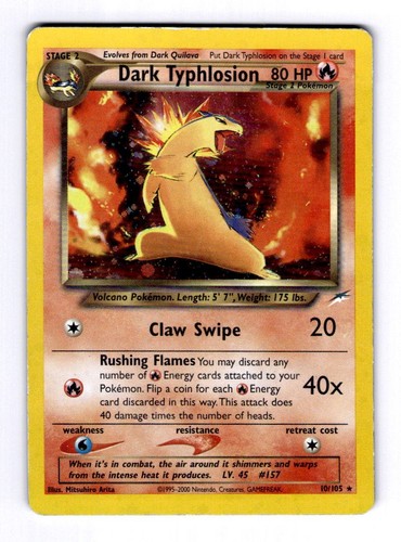 Dark typhlosion neo destiny - dark,