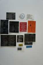  BMW E9 Aluminum Sticker Set 