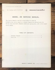 Manuale di servizio ricevitore