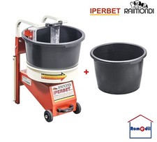 IPERBET MINIBETONIERA RAIMONDI IMPASTATRICE X MALTE COLLANTI MASSETTO 45 LT
