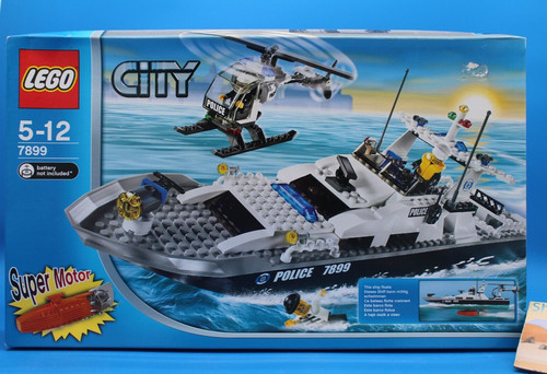 Lego city police boat - lego,