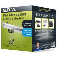 Pacco Gancio traino estr. per