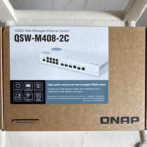 Qnap qsw m408 switch - qnap,