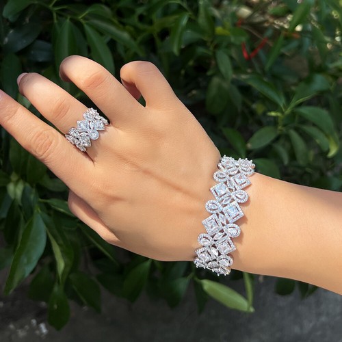 Bracciale donna sposa argento