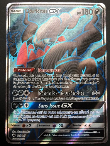 Carte pokemon darkrai - carte,