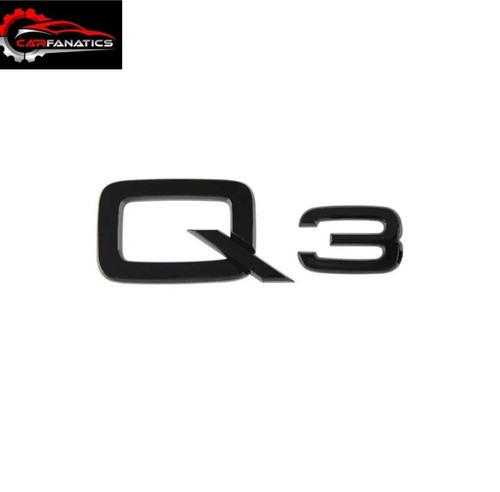 Audi scritta logo colore - q3,