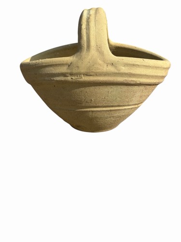 Vaso cestino terracotta da - vaso,
