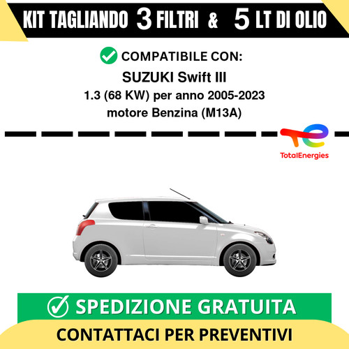 Tagliando per suzuki swift iii - per,
