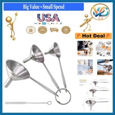 3 in 1 Stainless Steel Funnels