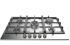 Indesit THP 751 W/IX/I IT 75cm Piano Cottura da Incasso 5 Bruciatori -...