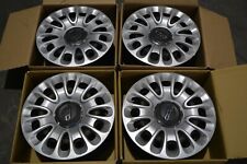 4 cerchi ferro fiat 500l doblo opel combo r15 silver ft001857