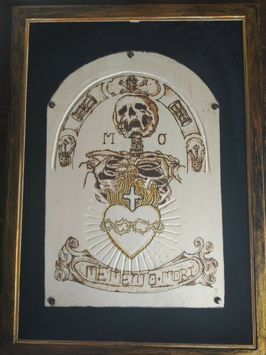 Formella memento mori - formella, sacro