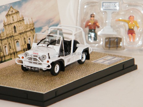 Mini moke blanche - rhd, 2