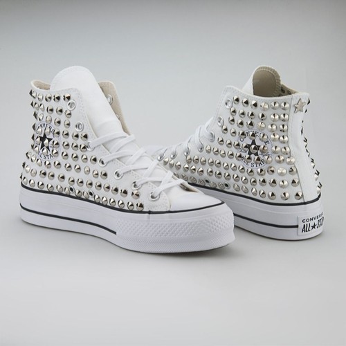 Converse platform alta - , bianca